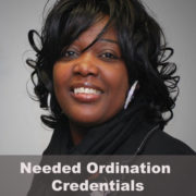 Needed Ordination Credentials