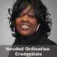 Needed Ordination Credentials