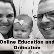 Online education and ordination