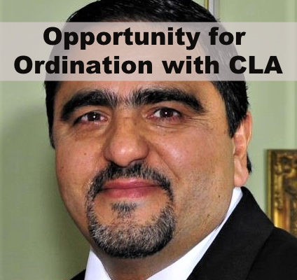 Opportunity for Ordination